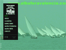 Tablet Screenshot of albuferavalencia.com